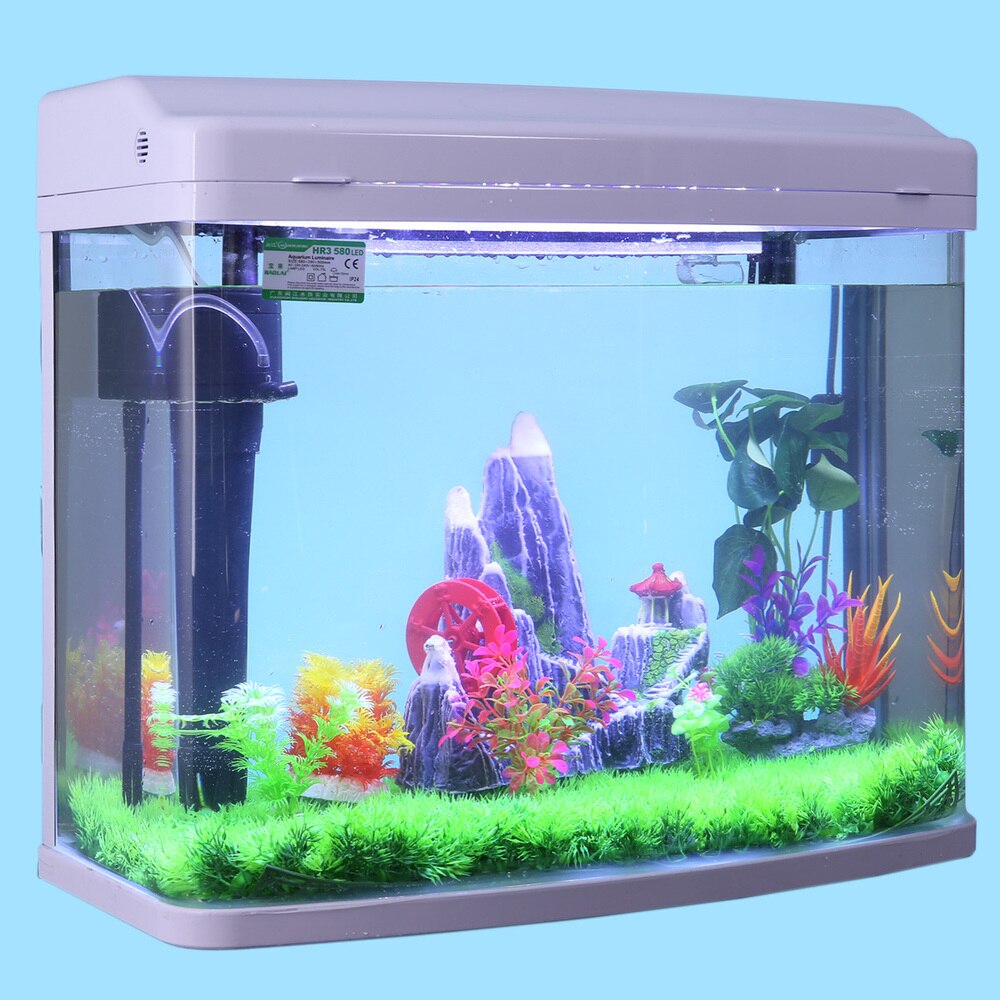 minjang aquarium curved complete set tank hr3 580 | Lazada PH