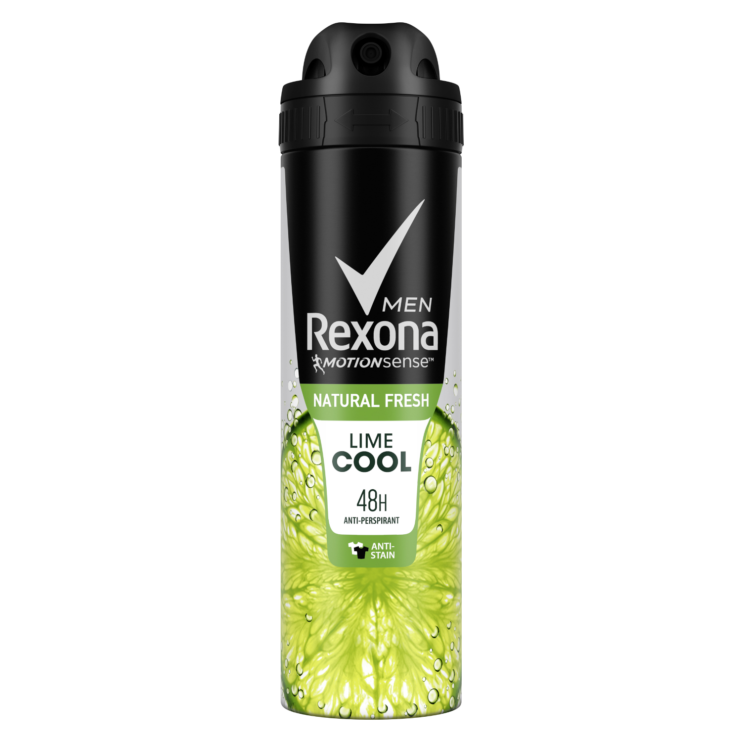 Rexona Men Motionsense Natural Fresh Lime Cool Deodorant Spray 150ml ...