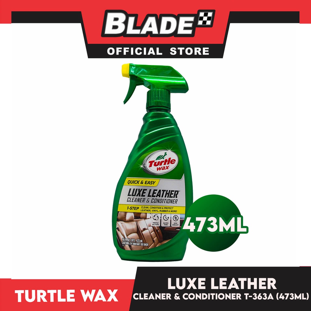 Turtle Wax Luxe Leather Cleaner and Conditioner T363A 473mL Lazada PH