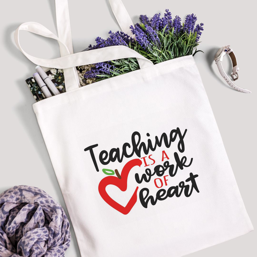 Teacher's Day Canvas Tote Bag Katsa High Quality Eco Women Teacher Shoulder  Bag