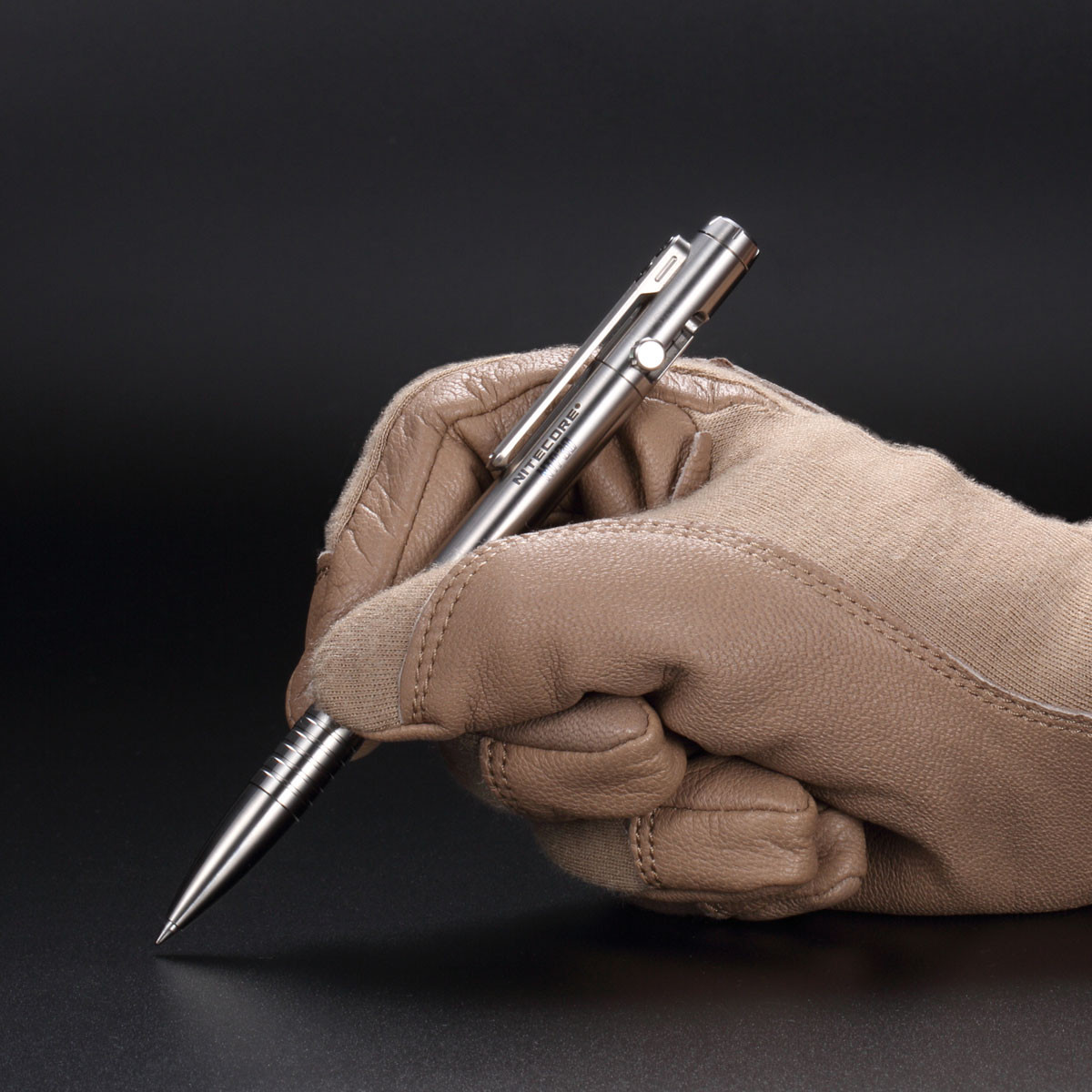 Nitecore NTP30 Titanium Bolt Action Tactical Pen Stationery