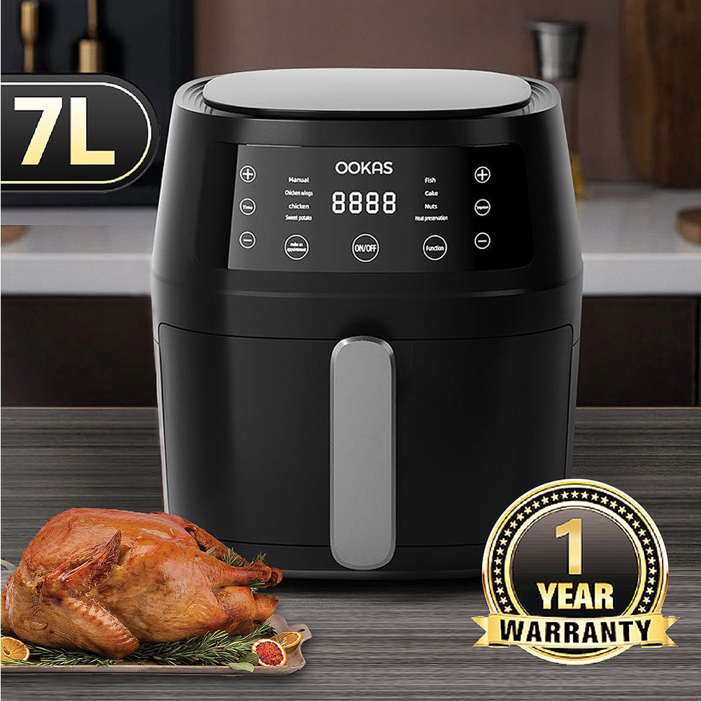 .RK7L/15L Digital Air Fryer Manual And Automatic Large Capacity Fully