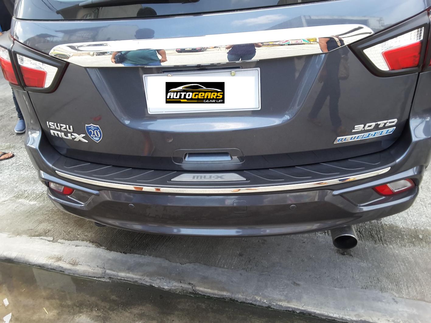 ISUZU MUX MUX Bluepower (2018 2021) Rear Bumper Plate Lazada PH