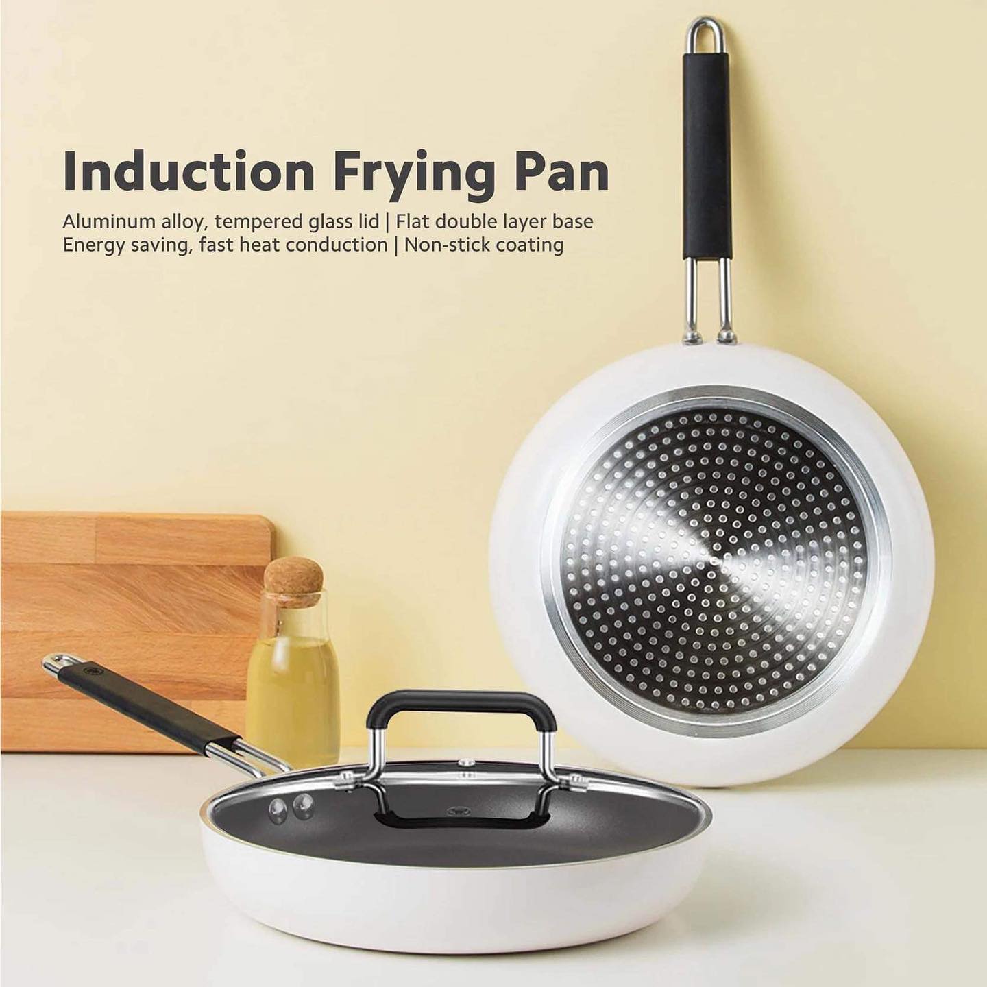 Zhiwu Induction Wok and Induction Frying Pan Adopts highpermeability