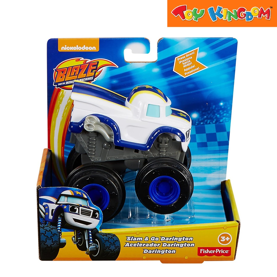 fisher price blaze and the monster machines remote control car