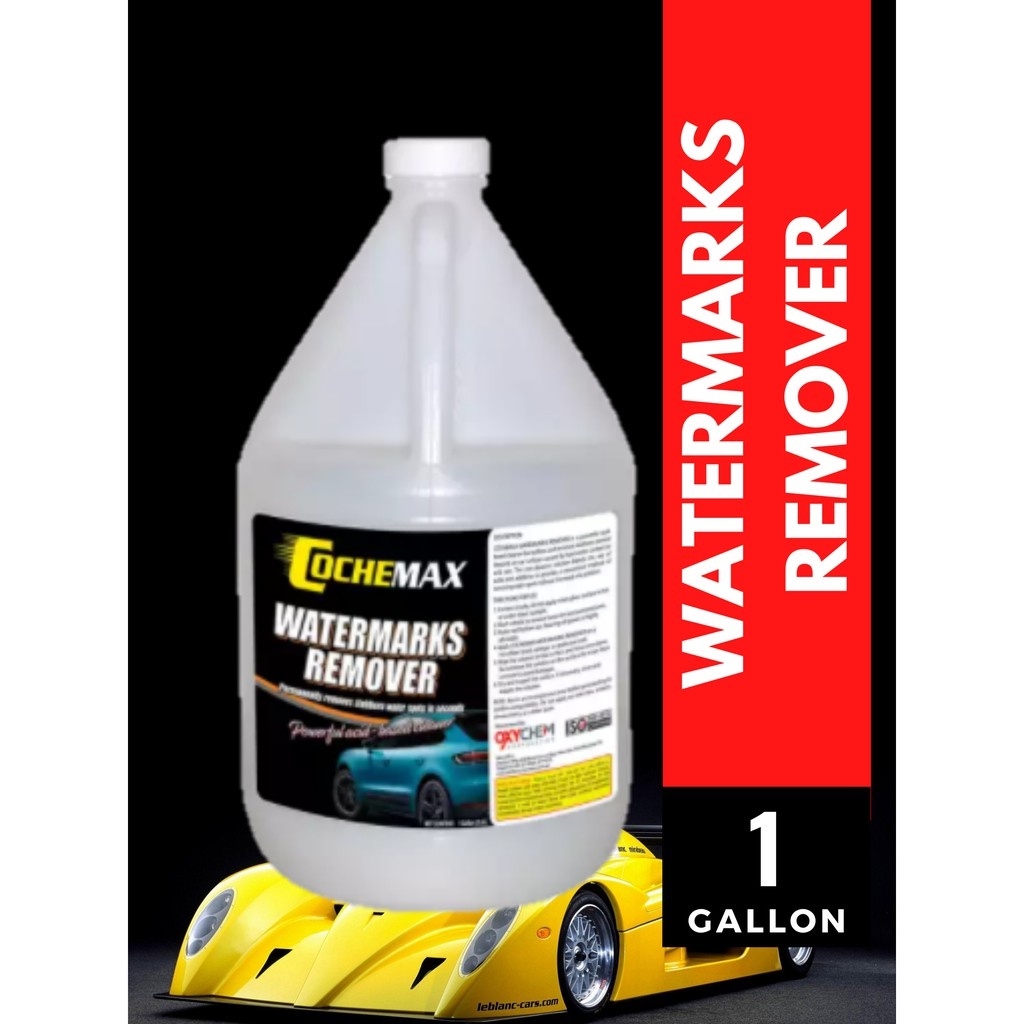 COCHEMAX Watermarks Remover 1 GALLON (Car Rain Stain Spot Auto Glass