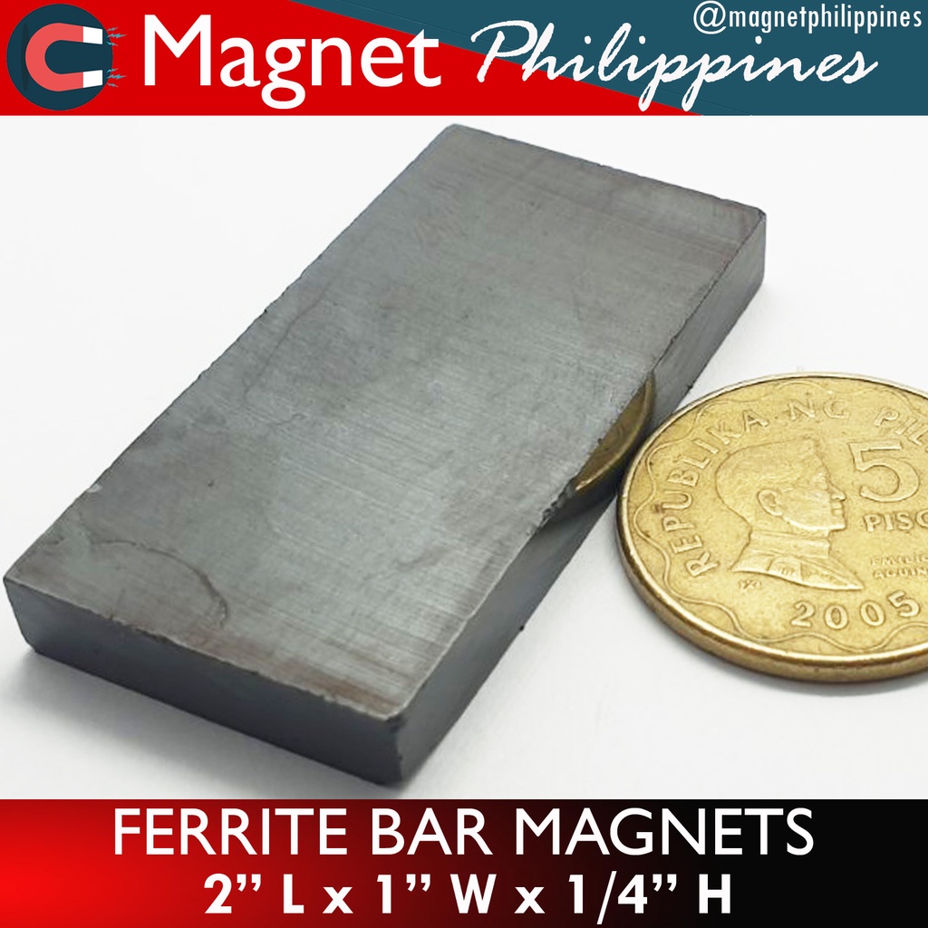 Ferrite Bar Various Sizes and Options Ceramic Bar for School Physics Science