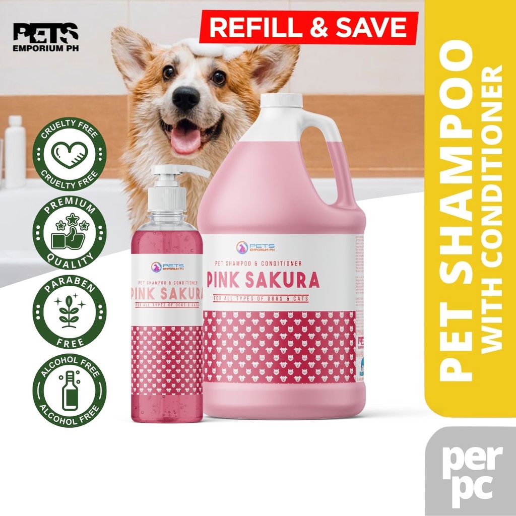 Pet Shampoo & Conditioner for Itchy Skin Smelly dogs Veterinary