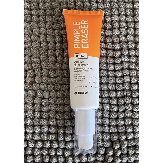 Brand New Auth QuickFX Pimple Eraser Facial Gel Cleanser/Quickfx Oil