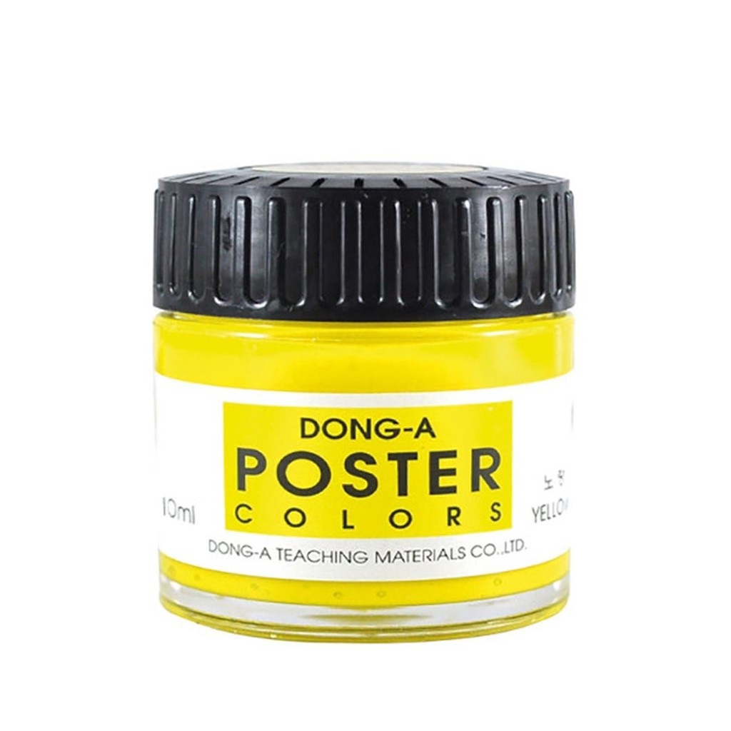 yellow poster paint