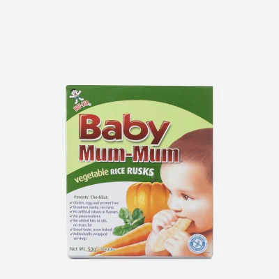 Baby Mum-Mum Rice Rusks 50g – Vegetable