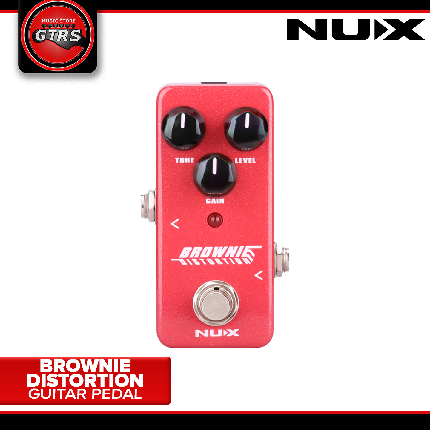 NUX Brownie Distortion Guitar Effects Pedal | Lazada PH