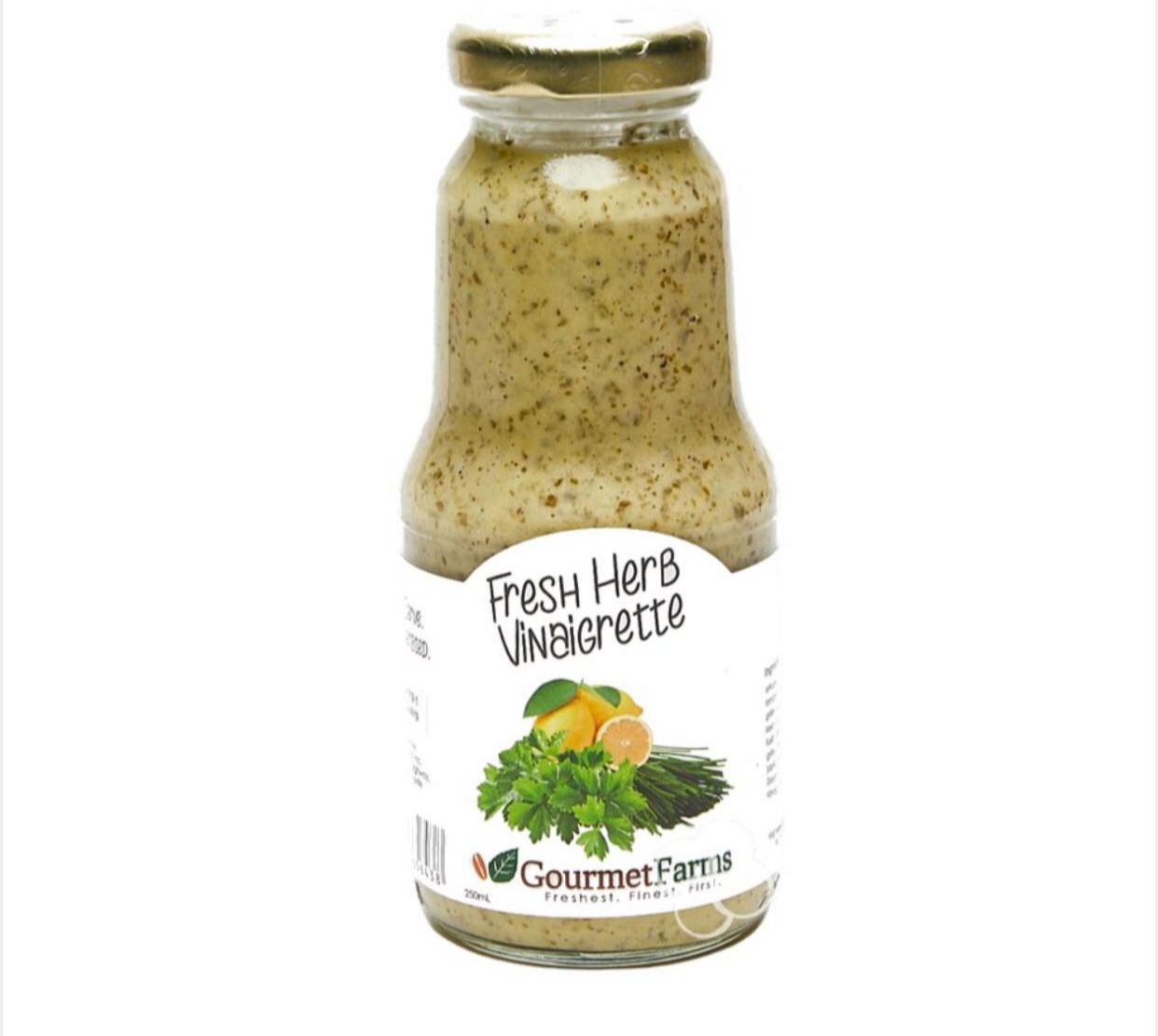Gourmet Farms Fresh Herb Vinaigrette Dressing 250 ml/pc Lazada PH