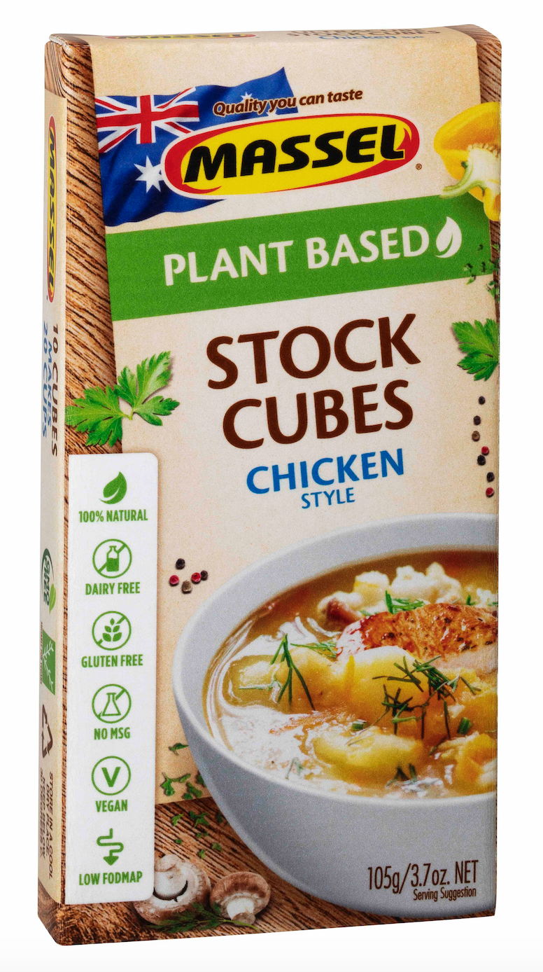 Massel All Natural Chicken Style Stock/Broth Cubes 105g (10 cubes