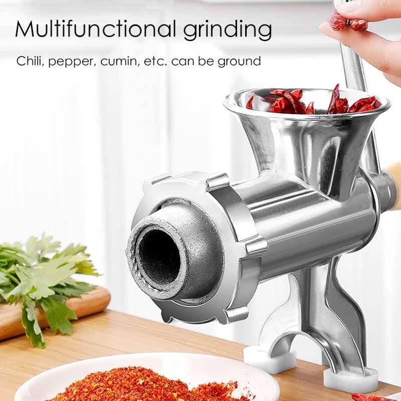 Manual Aluminum Meat Grinder Household Multifunction Hand - Temu