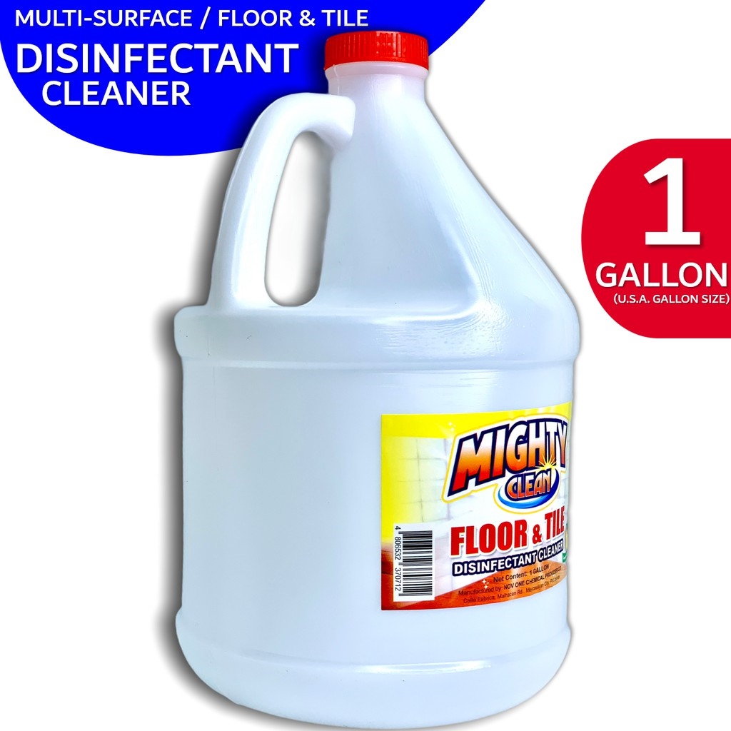 Mighty Clean Disinfectant Cleaner Floor Tile Multisurface 1 GALLON