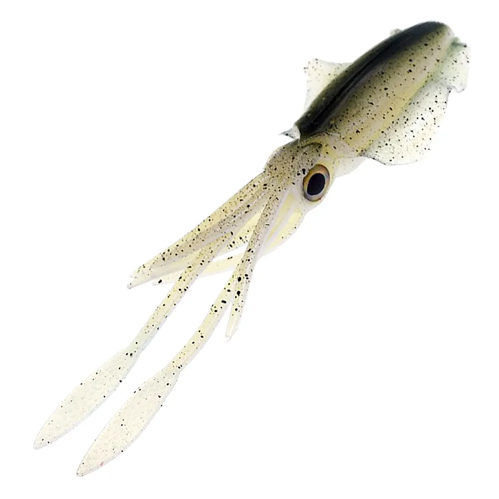 15.5cm/15g Fishing Lures Soft Bait Squid Skirt Fishing Octopus Lures Baits Tackle
