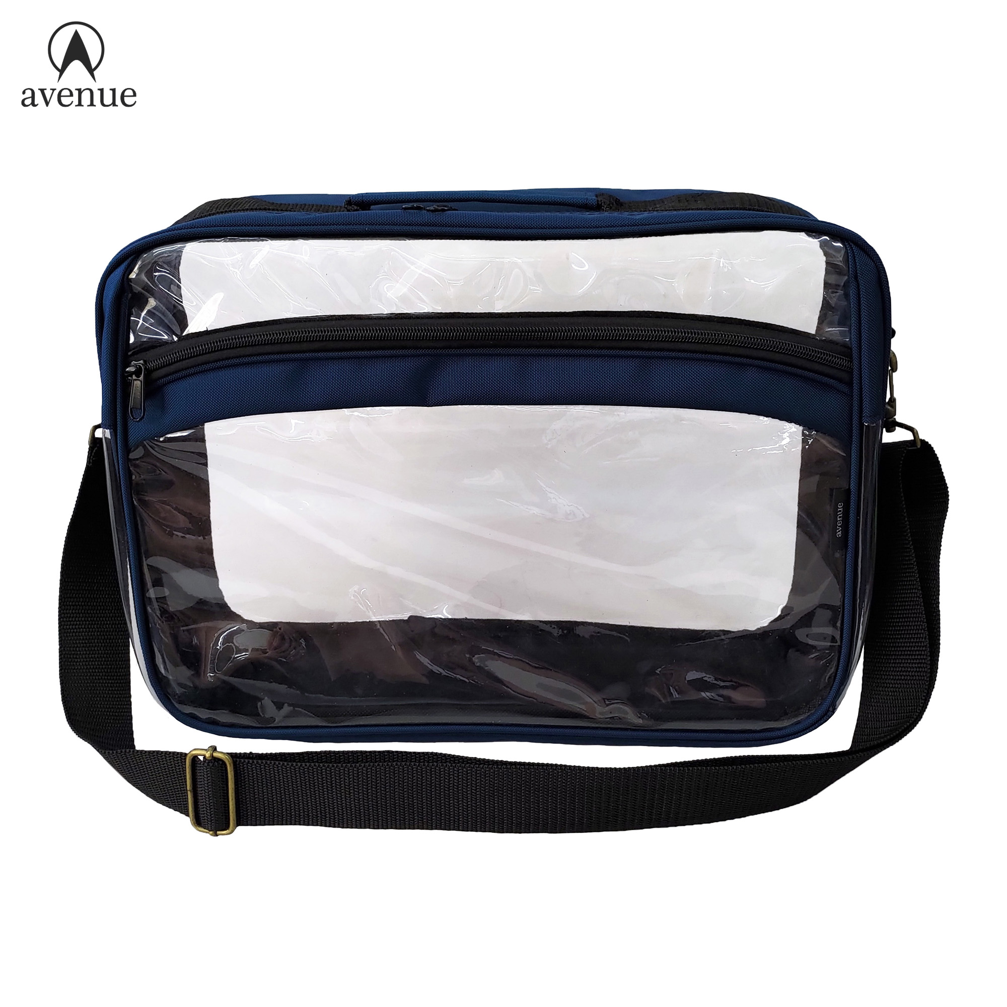 Avenue Transparent PVC Laptop Sling Bag 355 Shoulder MessengerBag