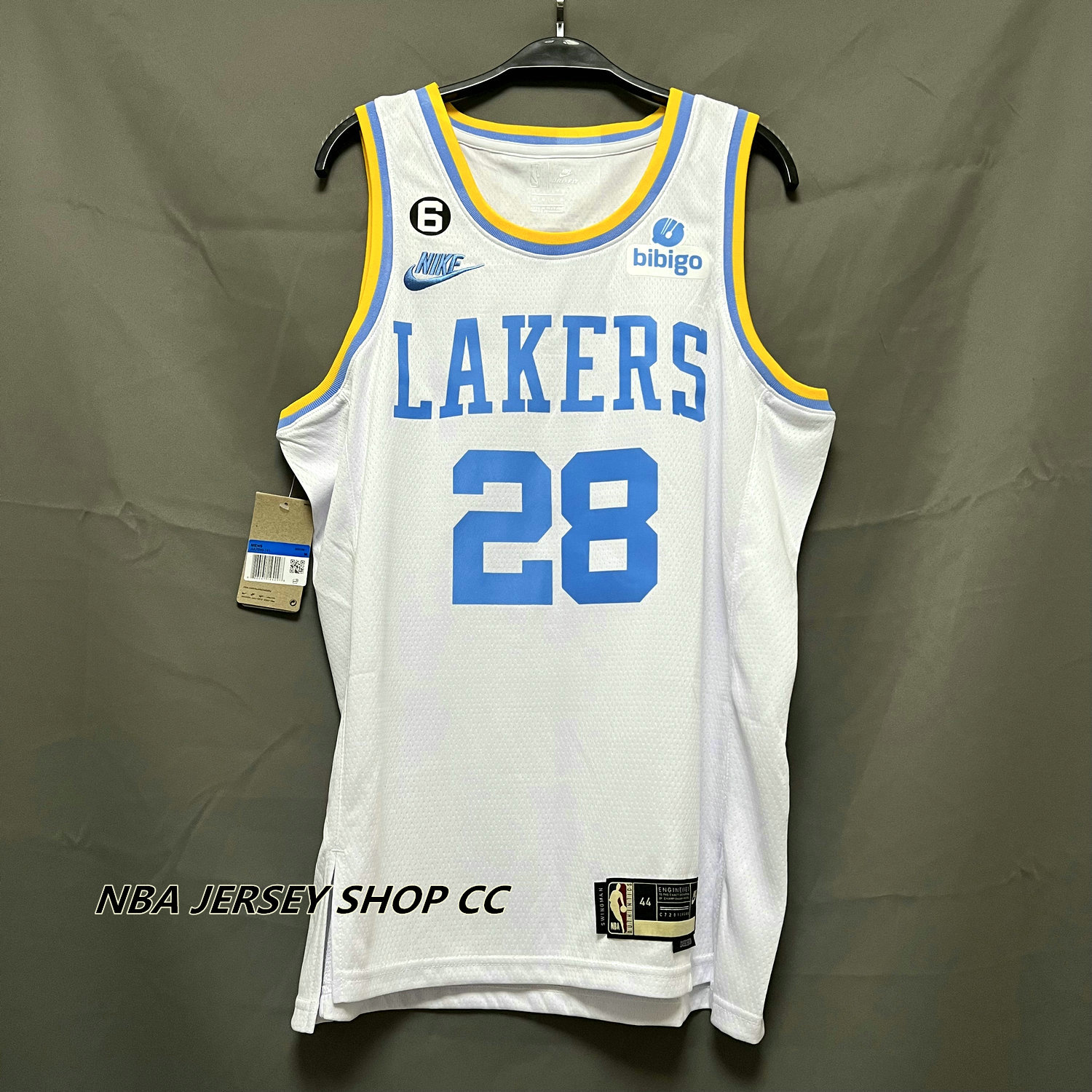 2023 LA Lakers Hachimura #28 Jordan Swingman Alternate Jersey (XL)