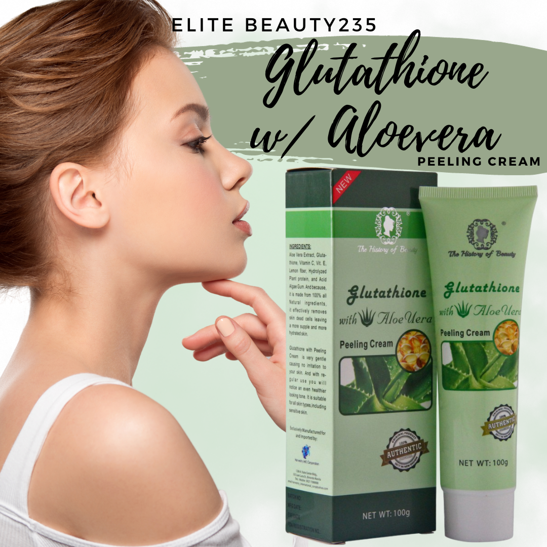 glutathione with aloe vera peeling cream I Angel Glutathione with Aloe Vera Magic Peeling Cream Exfoliate 100g