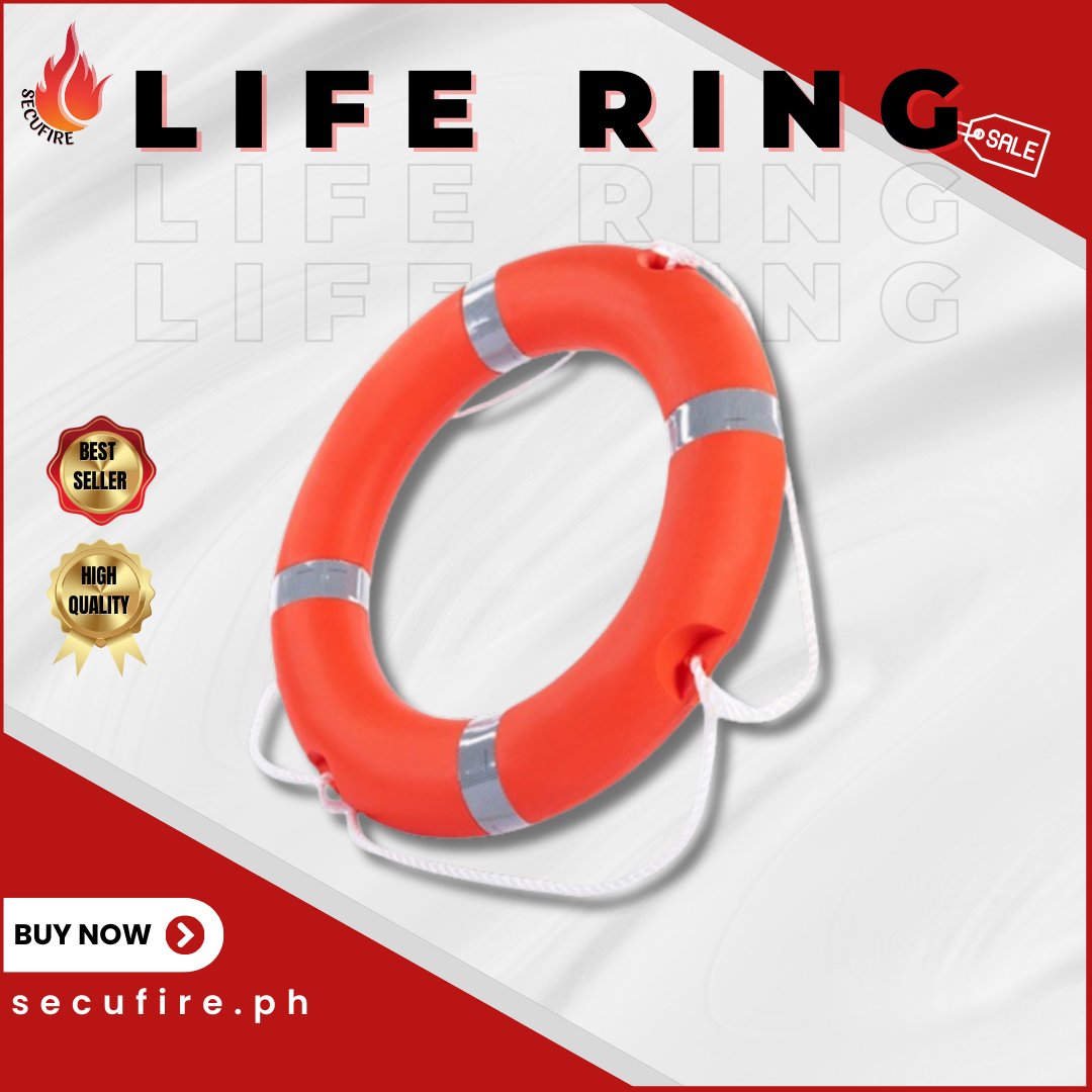 2.5KG Life Ring Safety Swimming Life Ring Buoy Rescuer Vest Sports ...