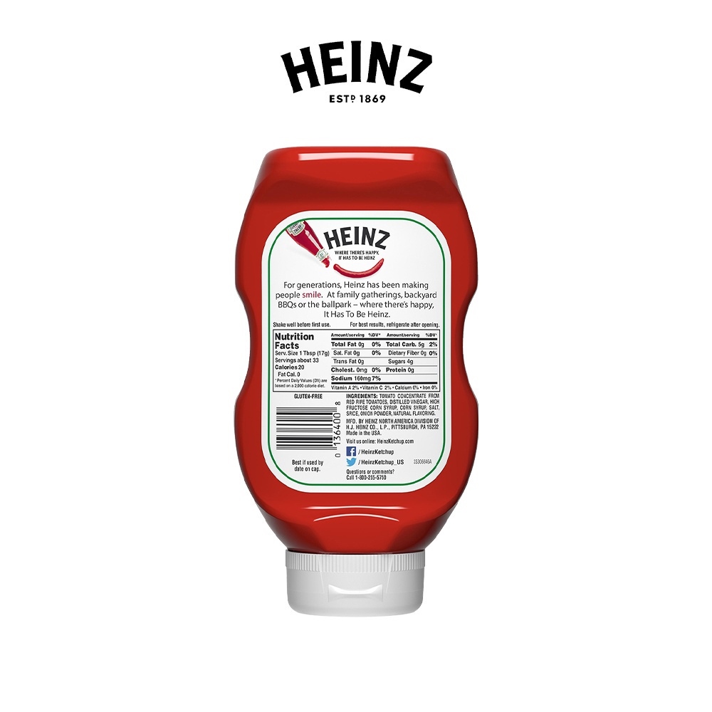 Heinz Easy Squeeze Ketchup 20oz (Pack of 2) Lazada PH