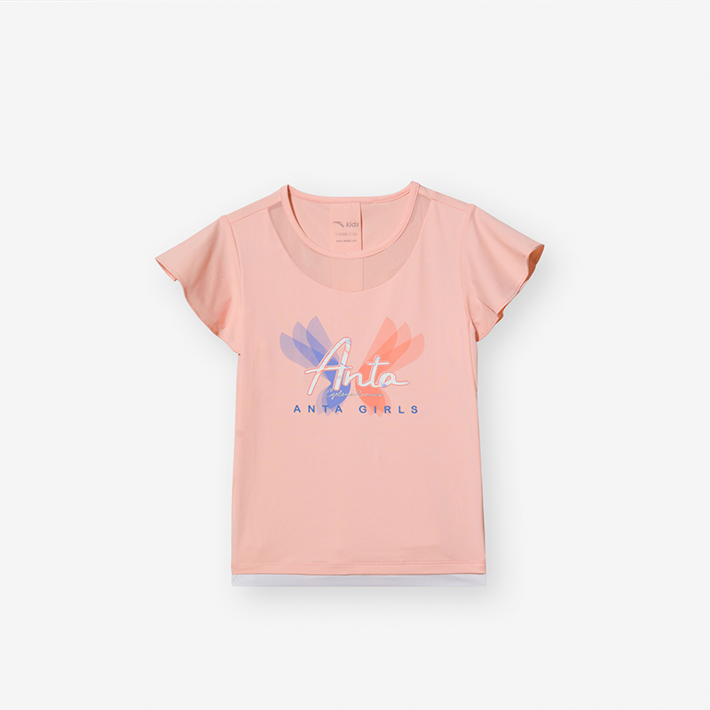 ANTA Girl Running High Speed SS Tee Shirt Regular Fit | Lazada PH