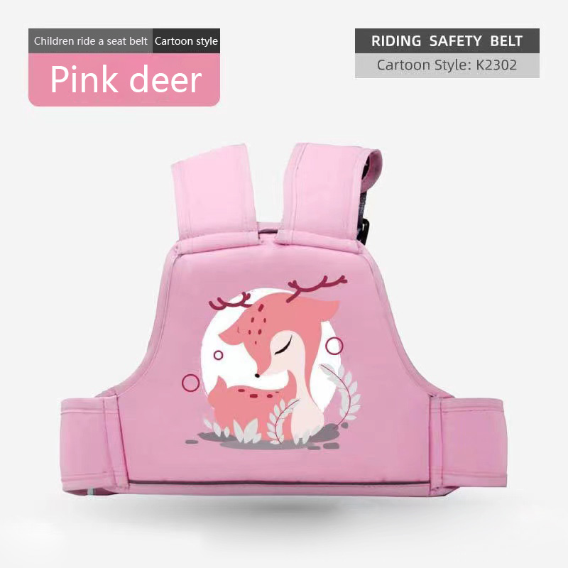 Child Motorcycle Seat Belt Bicycle Bike Safety Belt Kids Baby Harness