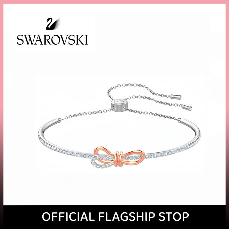 Swarovski hot sale bow bangle