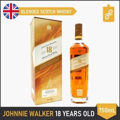 Johnnie Walker 18 Year Old Whisky 750mL