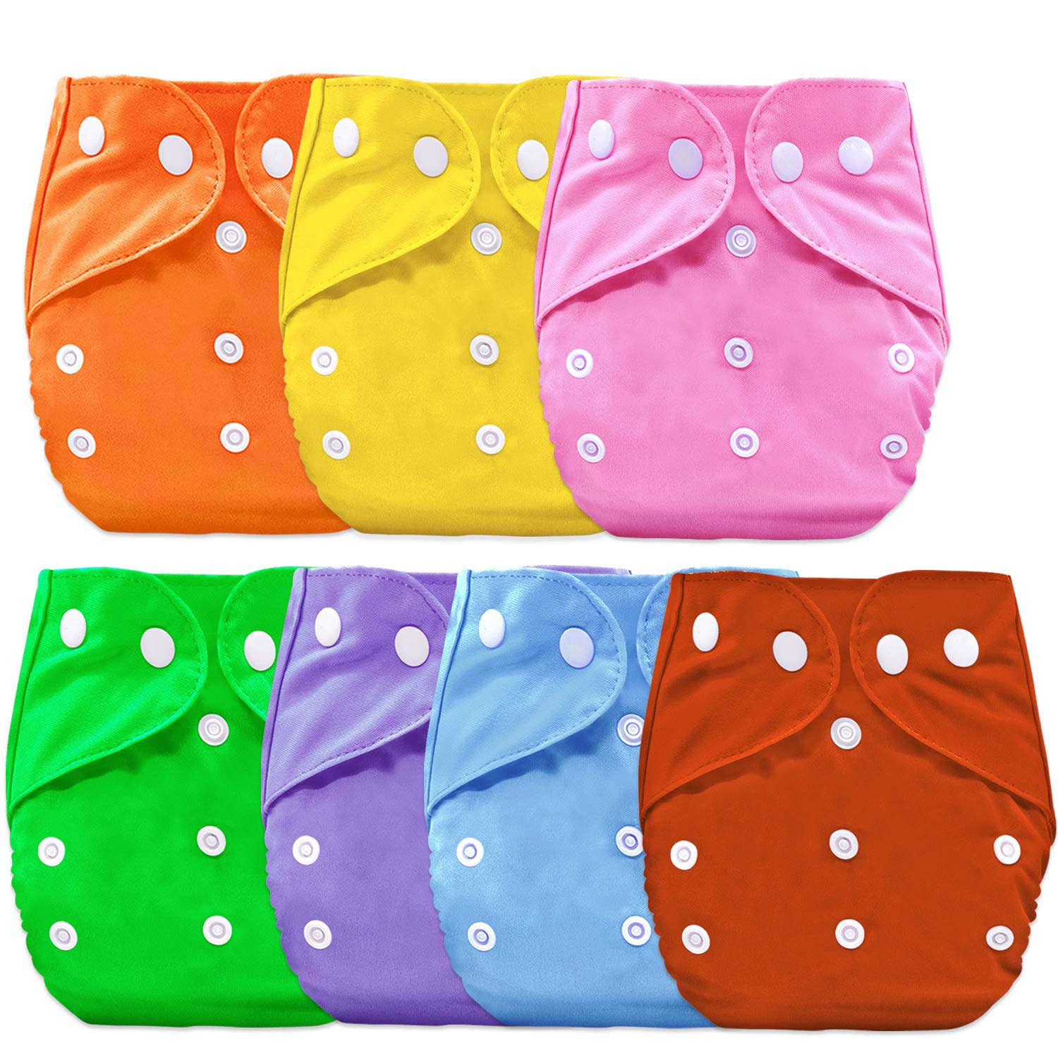 1 Pc Reusable Baby Infant Nappy Cloth Washable Diapers Covers Adjustable Grace 