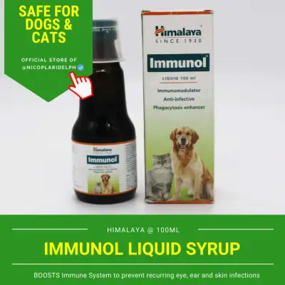 Himalaya Immunol Syrup for Dogs and Cats (100ml)