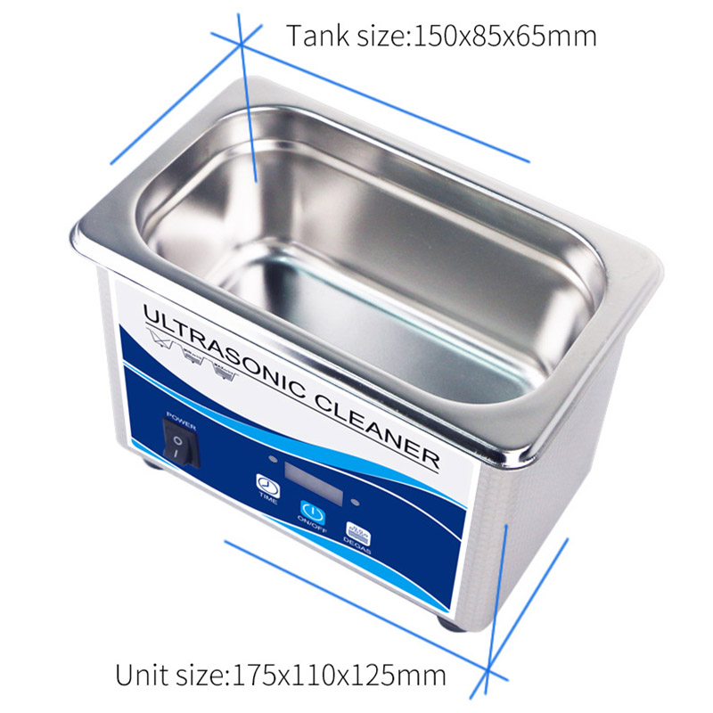 Digital Ultrasonic Cleaner 35W Sonicator Cleaner Machine for Jewelry