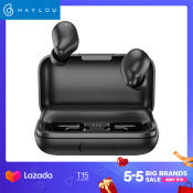 Haylou T15 Bluetooth Earbuds - HIFI Stereo with Punchy Bass