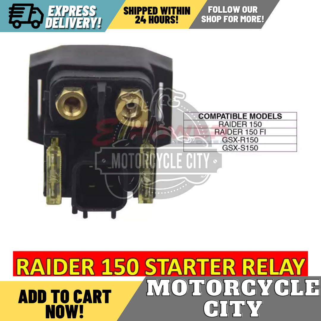 EPower Raider 150, Raider 150 FI, GSXR150, GSXS150 Stater Relay
