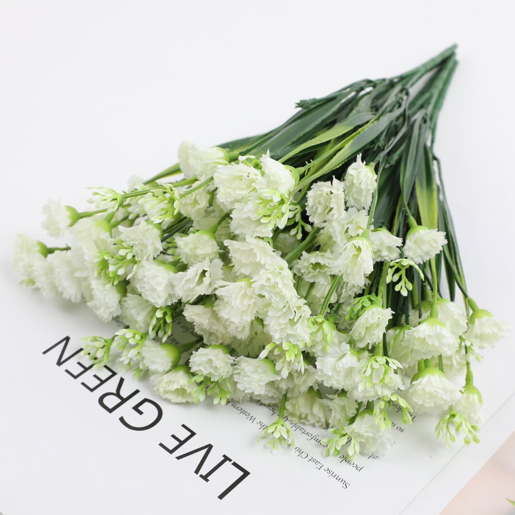 Artificial Flowers Carnation Flower For Home Wedding Party Decor Office Table Garden Windows Box Decora Bride Handling Flowers