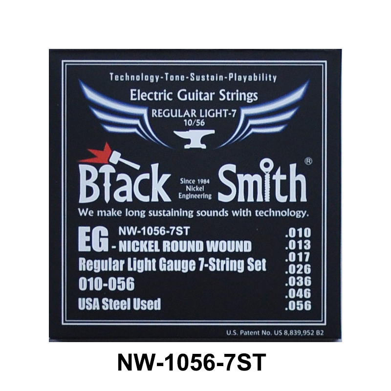 Sam musical instrument Black Smith nickel-plated winding 67-string ...