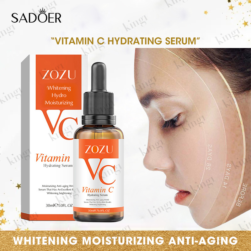 Vitamin C Serum Brightening Anti Aging Firming Hydrating Whitening Skin Repair Vc Face Essence