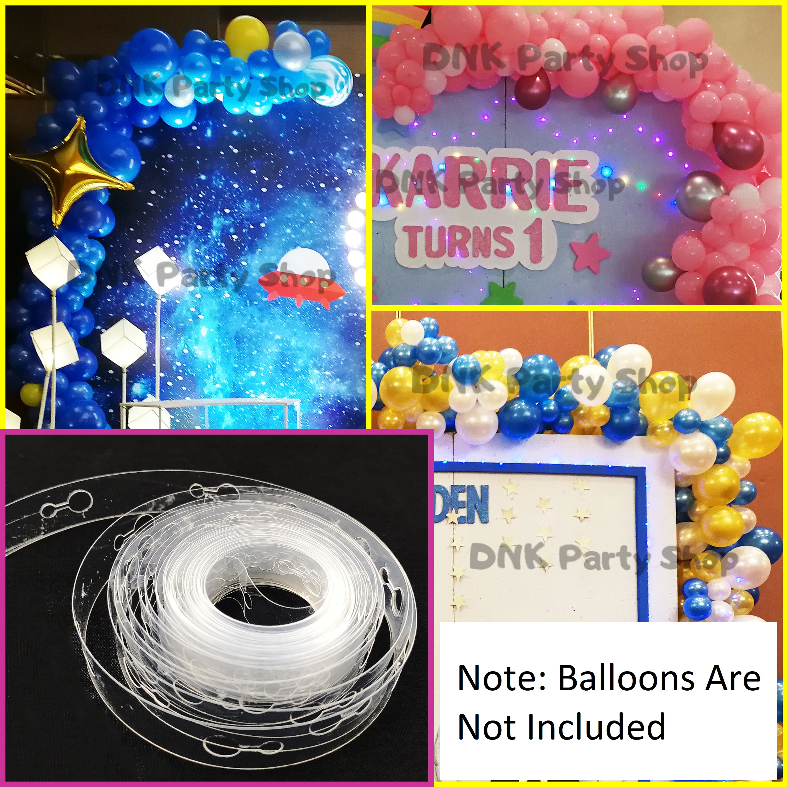 100 pcs Balloon Double Sided Adhesive Glue Dots Transparent Gel Tape Roll  Party Decorations gluedots