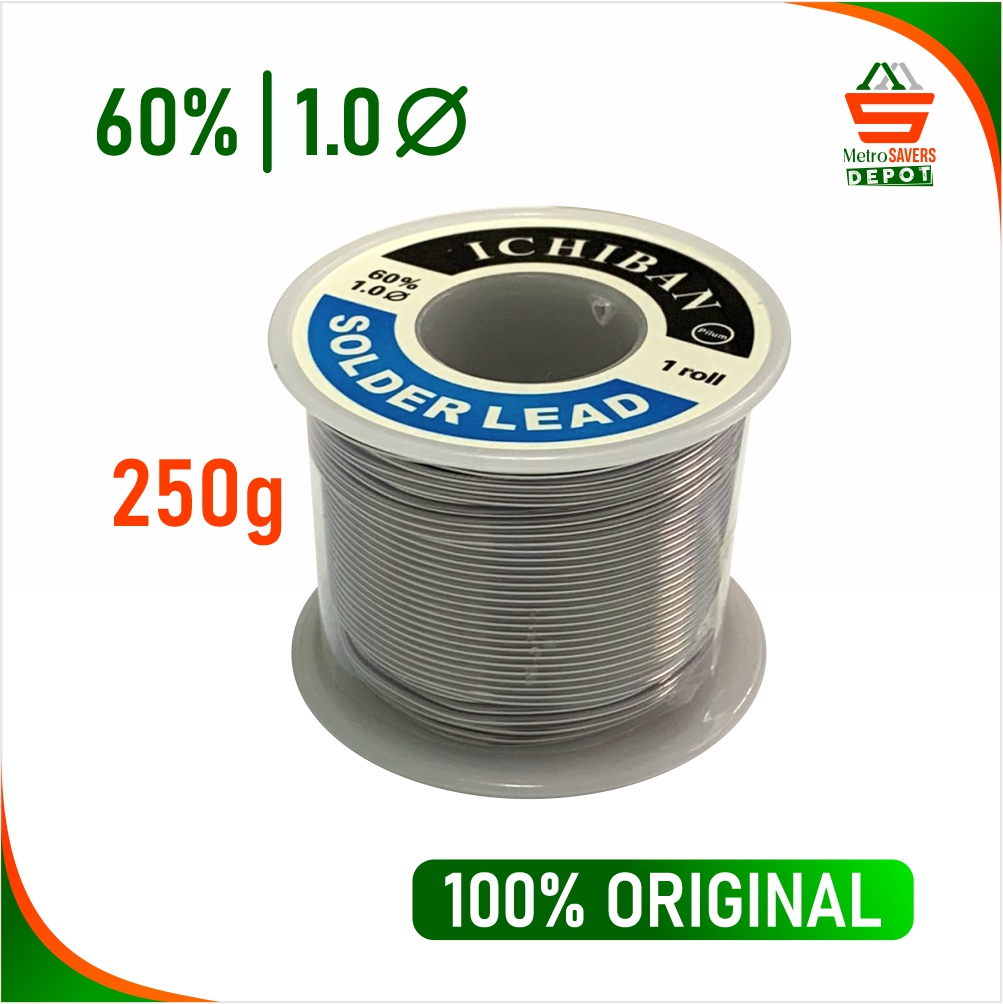 Original Soldering Lead ICHIBAN 1.0mm 250g Quick Melt Lazada PH