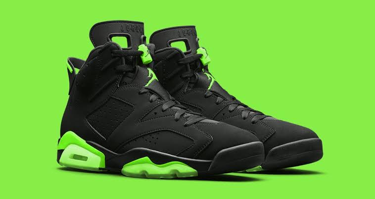 volt green jordan 6