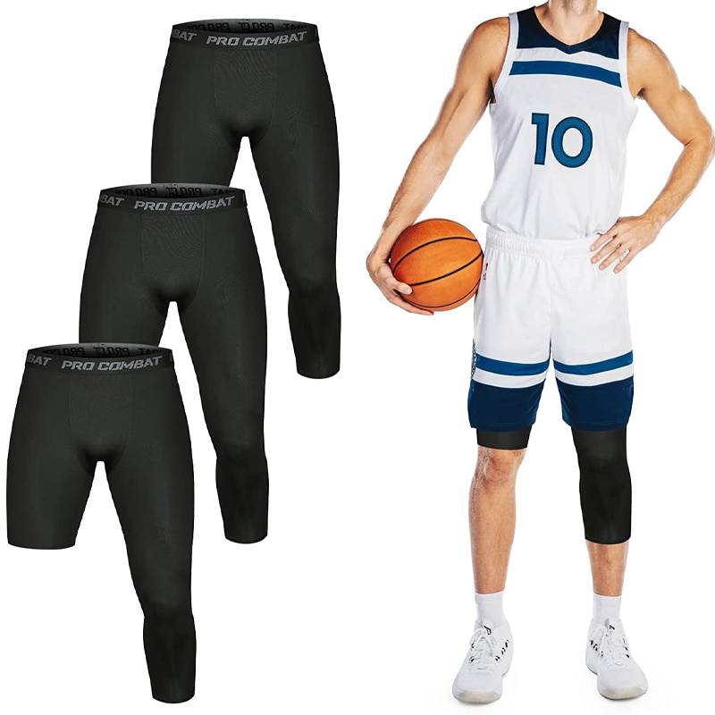 Coolomg Boys Compression Pants Youth Basketball Tights Leggings Running  Football Baselayer 34 Capri White M  lupongovph