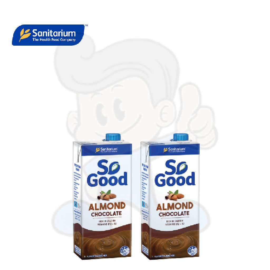 Sanitarium So Good Almond Chocolate Drink (2 x 1 L) Lazada PH