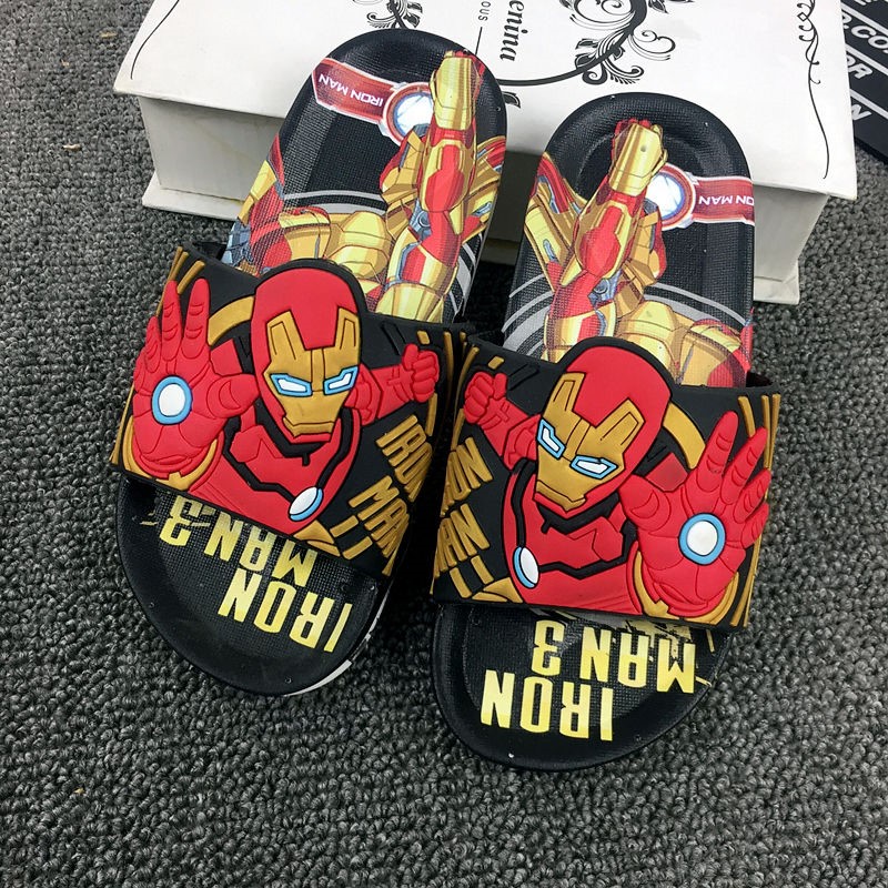 iron man slippers mens