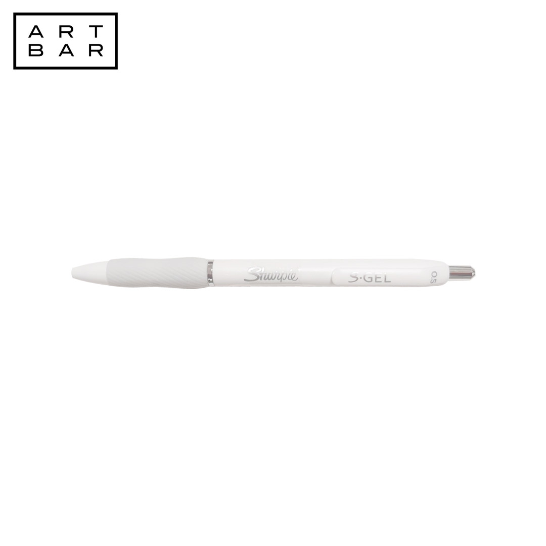 Custom Printed Sharpie S-Gel White Barrel Pen - Qty: 200