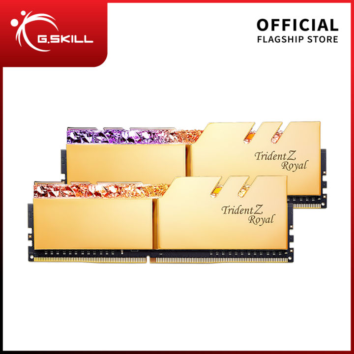 Trident Z Royal RGB 16GB/32GB DDR4 3600MHz DRAM Intel XMP Kit  of RAM Desktop Memory