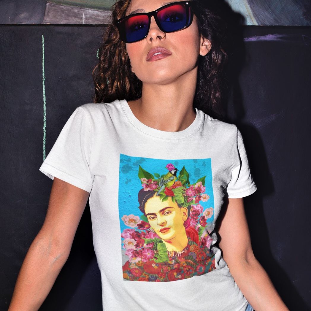 Frida Kahlo Tshirt T-shirt Tee Shirt on Sale Unisex Men and Women Graphic Cartoon Tee Tops, Summer Fashion Basics Short Sleeve Round Neck Crew Neck Funny Kawaii and Cute Harajuku for Slim/ Frida Kahlo Tshirt T-Shirt Tee Shirt On Sale Unisex Men And Women Graphic Cartoon Tee Tops, Summer Fashion Basics Short Sleeve Round Neck Crew Neck Funny Kawaii And Cute Harajuku For Slim/