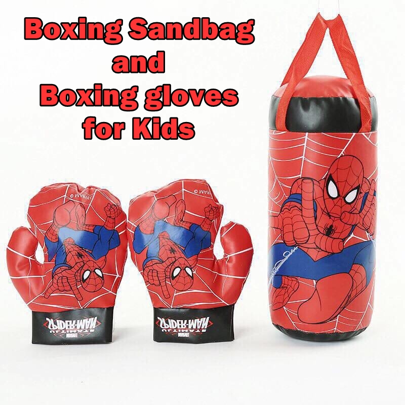 children's punch bag and gloves set