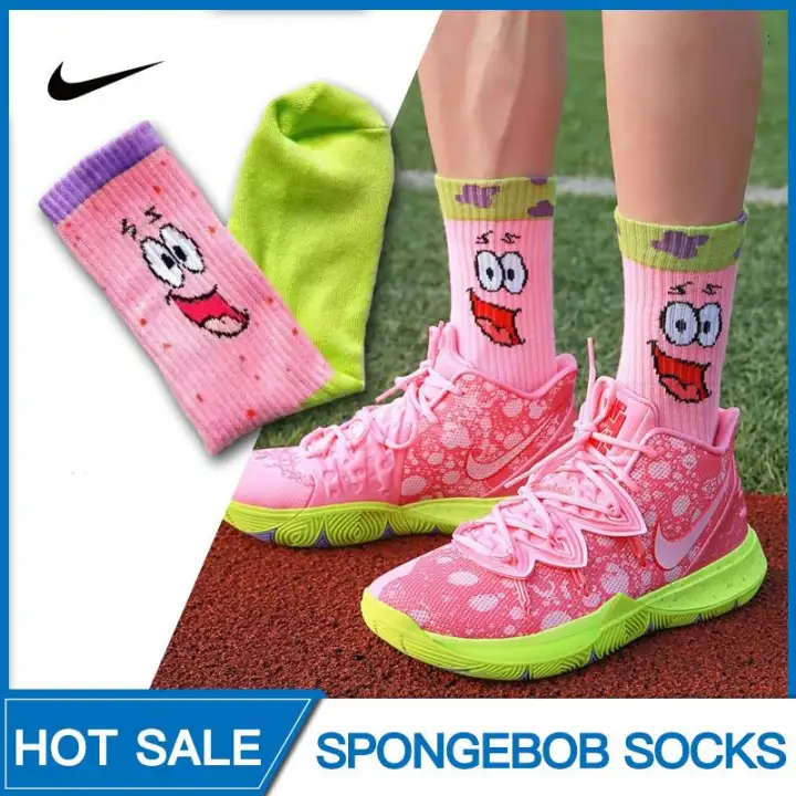 spongebob socks nike