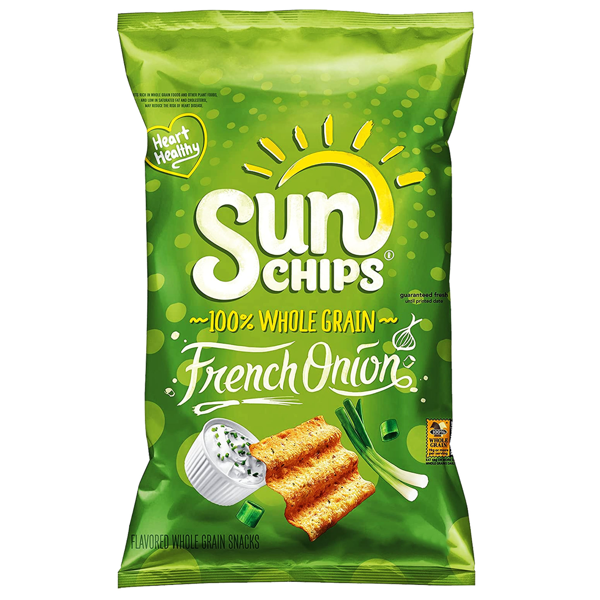 SunChips French Onion & Green Salsa Flavored Multigrain Snacks 6.5oz